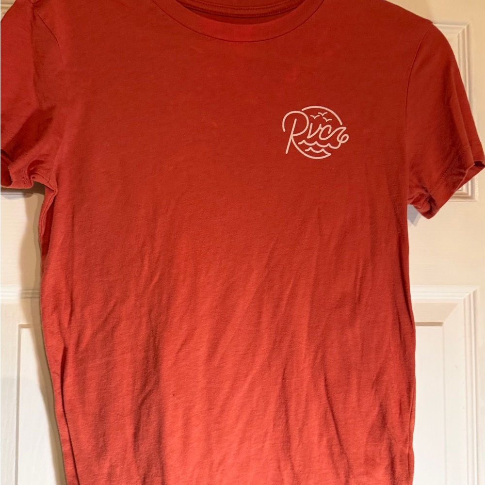 RVCA Red Short Sleeve Tee